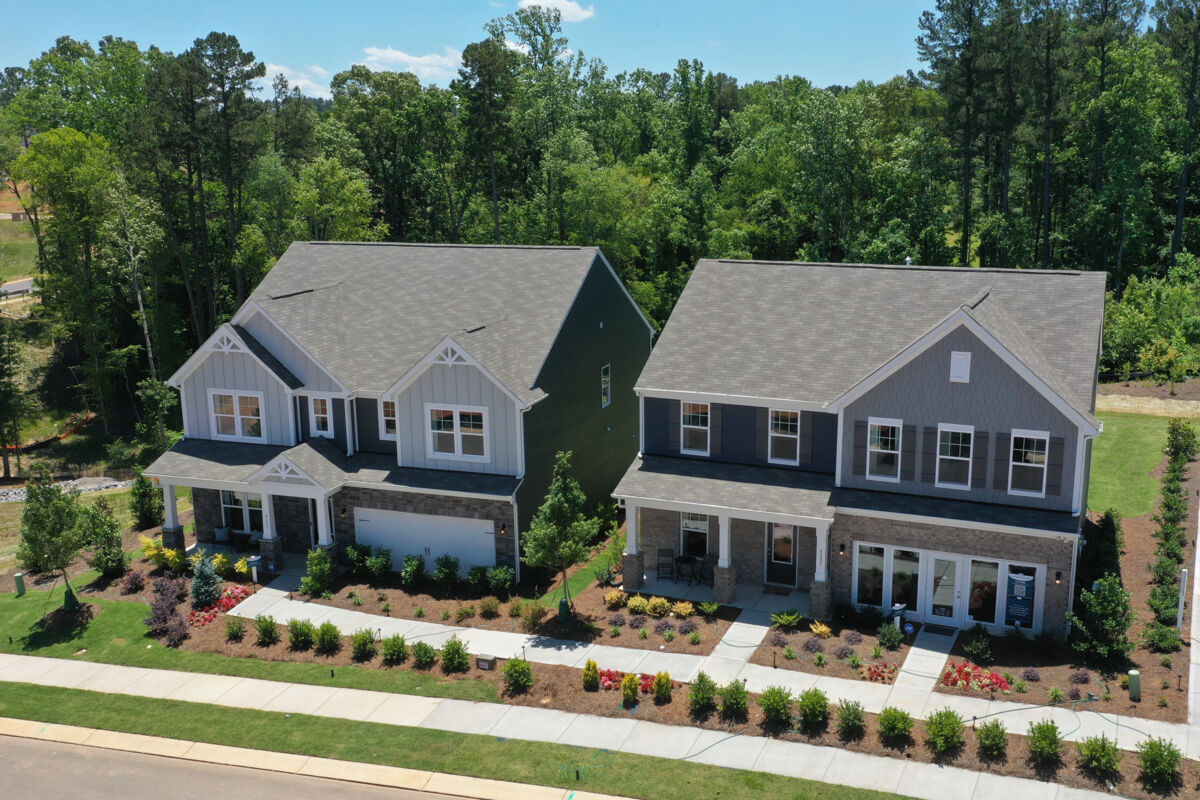 New construction home in Wingate, NC with craftsman details